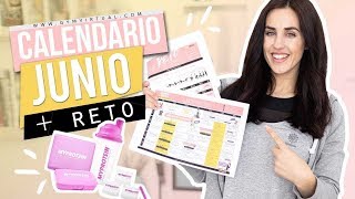 Presentacion calendario GRATIS de ejercicios de JUNIO  Gym Virtual [upl. by Sidonia]