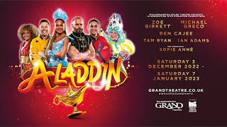 Aladdin Trailer  Wolverhampton Grand Theatre  3 Dec 22  7 Jan 23 [upl. by Audri]