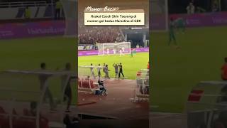 Reaksi STY di momen gol kedua Marselino indonesiavsarabsaudi timnas timnasindonesia [upl. by Leibarg]