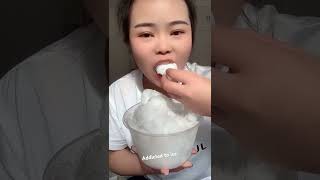 REFREEZE DRY FLECKY ICE ASMR MUKBANG CRUNCHY HARD ICE [upl. by Bard]