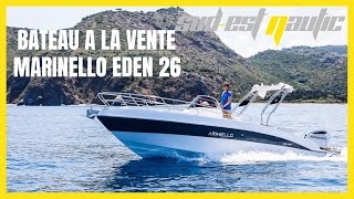 MARINELLO EDEN 26  VENTE SUDEST NAUTIC [upl. by Retsbew]