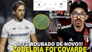 FALTOU CORAGEM ZUBELDIA SÃƒO PAULO 0X0 ATLÃ‰TICO MG  TRICOLOR ELIMINADO DA CDB SPFC ROUBADO DE NOVO [upl. by Humph931]