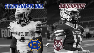 4A STATE SEMIFINALS Tyler Chapel Hill vs Davenport  Texas High School Football Playoffs txhsfb [upl. by Anrehs]