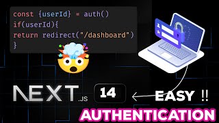 Nextjs 14 Tutorial Integrate Authentication in Just 20 Minutes  Nextjs 14 Mastery [upl. by Kosiur]