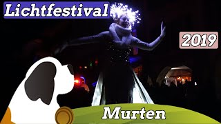 Zauberhaftes Festival Des LumièresLichtfestival 2019 in MurtenMorat [upl. by Somisareg]