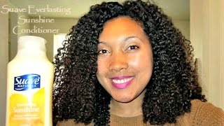 Suave Everlasting Sunshine Conditioner  Ashkins Curls [upl. by Llecrad]