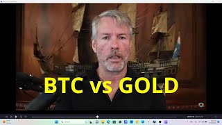 Bitcoin vs Gold a Great Debate Won by Michael Saylor [upl. by Eirot]