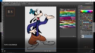 Tutoriel Photoshop Coloriage avec le Pot de Peinture [upl. by Dranek307]