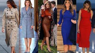 Melania Trump  From Supermodel to First Lady  Former first Lady melania Trump [upl. by Dasa]