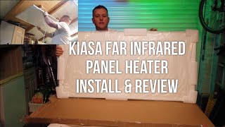 Kiasa Heating UK  Smart Infrared Panel 2 in 1 Remote and Thermostat Instructions [upl. by Behm]