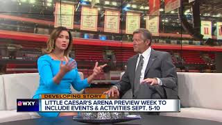 Olympia Entertainment President CEO Tom Wilson on Little Caesars Arena Preview Week [upl. by Marchall]