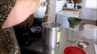 Making Evaporated Milk from Powdered Milk [upl. by Eslek]