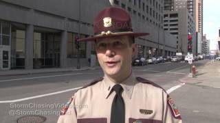 MN Winter Storm Prep  Lt Robert Zak MN State Patrol SOT BRoll  2232017 [upl. by Maighdlin]