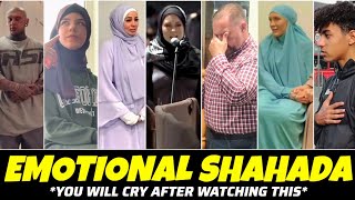 Cant Stop Crying SHAHADA COMPILATION  Part 3 [upl. by Ettennat859]