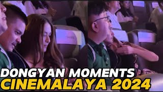 UNSEEN FOOTAGE DONGYAN KILIG MOMENTS DURING CINEMALAYA 2024 Marian Rivera amp Dingdong Dantes [upl. by Nollid]