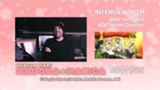 Madoka Magica English Cast Video Voice Director [upl. by Ruamaj290]