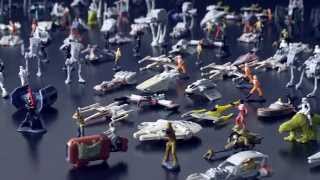 Star Wars US  Micro Machines Television Commercial [upl. by Idnis]