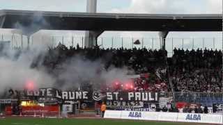 28082011 Eintracht Braunschweig  FC St Pauli [upl. by Nydroj]