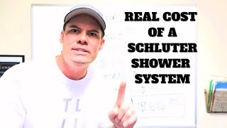 The Real Cost of a Schluter Shower [upl. by Etnoed523]