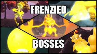 Pokemon Legends Arceus  All Frenzied Bosses [upl. by Hinckley]