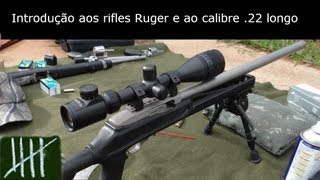 Introdução aos rifles Ruger e ao calibre 22LR [upl. by Redd]