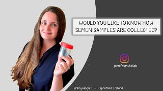 How are Semen Samples collected [upl. by Saixela59]