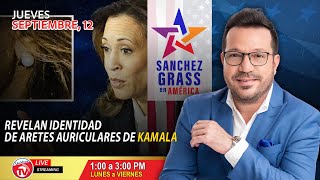 Revelan identidad de aretes auriculares de Kamala I Sánchez Grass en América [upl. by Asaert]