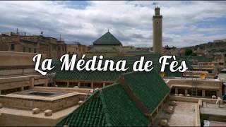 Fez Medina Morocco  Medersa Attarine amp Mosquée Karaouiyine [upl. by Aala237]