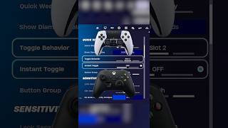 NEW Best Controller SETTINGS amp Sensitivity Chapter 2 Remix 🎯 fortnite shorts [upl. by Suh987]