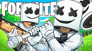 Keepin It Mello As A Marshmello With Some Marshmellos  Fortnite Battle Royale [upl. by Llerehs]