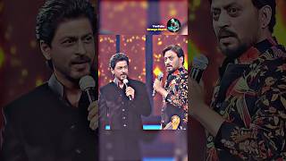 Shahrukh Khan Insulted Irfan Khan 🥺🤬 On Stage 💯 shorts shahrukh irfankhan tending [upl. by Dnomal71]