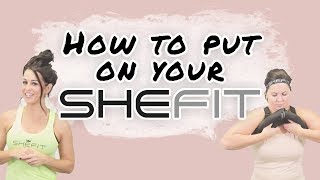 How to Put on Your Shefit Ultimate Sports Bra [upl. by O'Mahony]