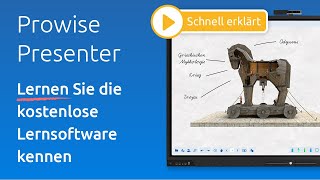 Das ist die kostenlose Lernsoftware Prowise Presenter [upl. by Onafets841]