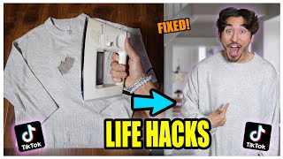 We TESTED Viral TikTok Life Hacks MIND BOGGLING PART 10 [upl. by Isaacson]