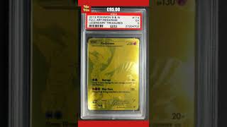 2013 Pokemon B amp W Full Art Reshiram PSA 5 Legendary Treasures 114113 Card 114 [upl. by Georgie]