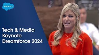 Tech and Media Keynote Drive Revenue and Efficiency With AI  Dreamforce 2024  Salesforce [upl. by Itteb]