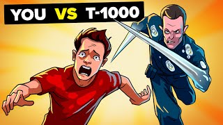 YOU vs T1000  Could You Defeat and Survive The Terminator [upl. by Waldon]