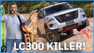 Is The Nissan Patrol Warrior 2024 The LandCruiser Killer  OffRoad Review  Drivecomau [upl. by Eniala]