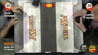 GP Pittsburgh Finals Yuuya Watanabe vs Lukasz Musial [upl. by Inaflahk]