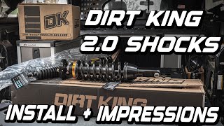 Dirt King 20 Coilovers amp Shocks  Install amp Review [upl. by Ytsirc]