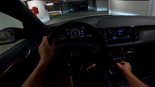 2024 Skoda KAMIQ FL Monte Carlo 10 TSI Night POV Test drive Interior by night CARiNIK [upl. by Etak]