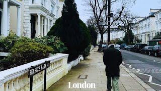 Expensive Property In Belsize Park Belsize Village  Jan 2024  London Walking Tour [upl. by Sedlik]