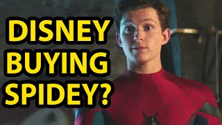 DISNEY BUYING SPIDERMAN RIGHTS FROM SONY FOR 10 BILLION DOLLARS [upl. by Yltsew]