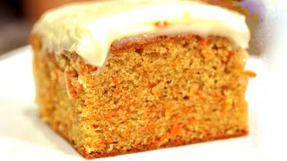 Simple Moist Carrot Cake Recipe  You must try this cake if you have carrots at home [upl. by Ailadgim]