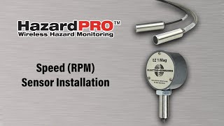 HazardPRO™ Speed Sensor Installation [upl. by Ellenahc641]