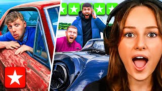 Freya Reacts to SIDEMEN MOST EXPENSIVE CAR CHALLENGE [upl. by Phelgon219]