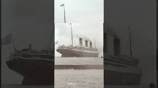 RMS BismarckMajestic edit oceanliners ships fyp shorts [upl. by Novhaj]