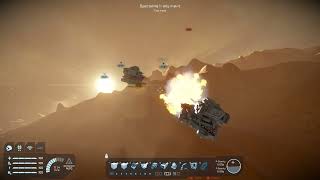 Space Engineers  quotBorder Incidentquot  1t mavicarty drones encounter [upl. by Mchugh]