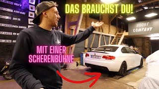 Das brauchst du  Wenn du eine Scherenbühne besitzt [upl. by Pulcheria]