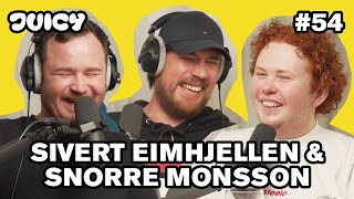 Abrahamsen Show med Sivert Eimhjellen og Snorre Monsson  Â«RunkepoddenÂ» realityTV og matprat [upl. by Dorsman]